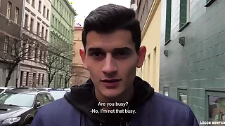 Amateur gay of in conflict with cumshot - CZECH HUNTER 525